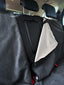 Waterproof Back Seat Towel – Black | Towel Society
