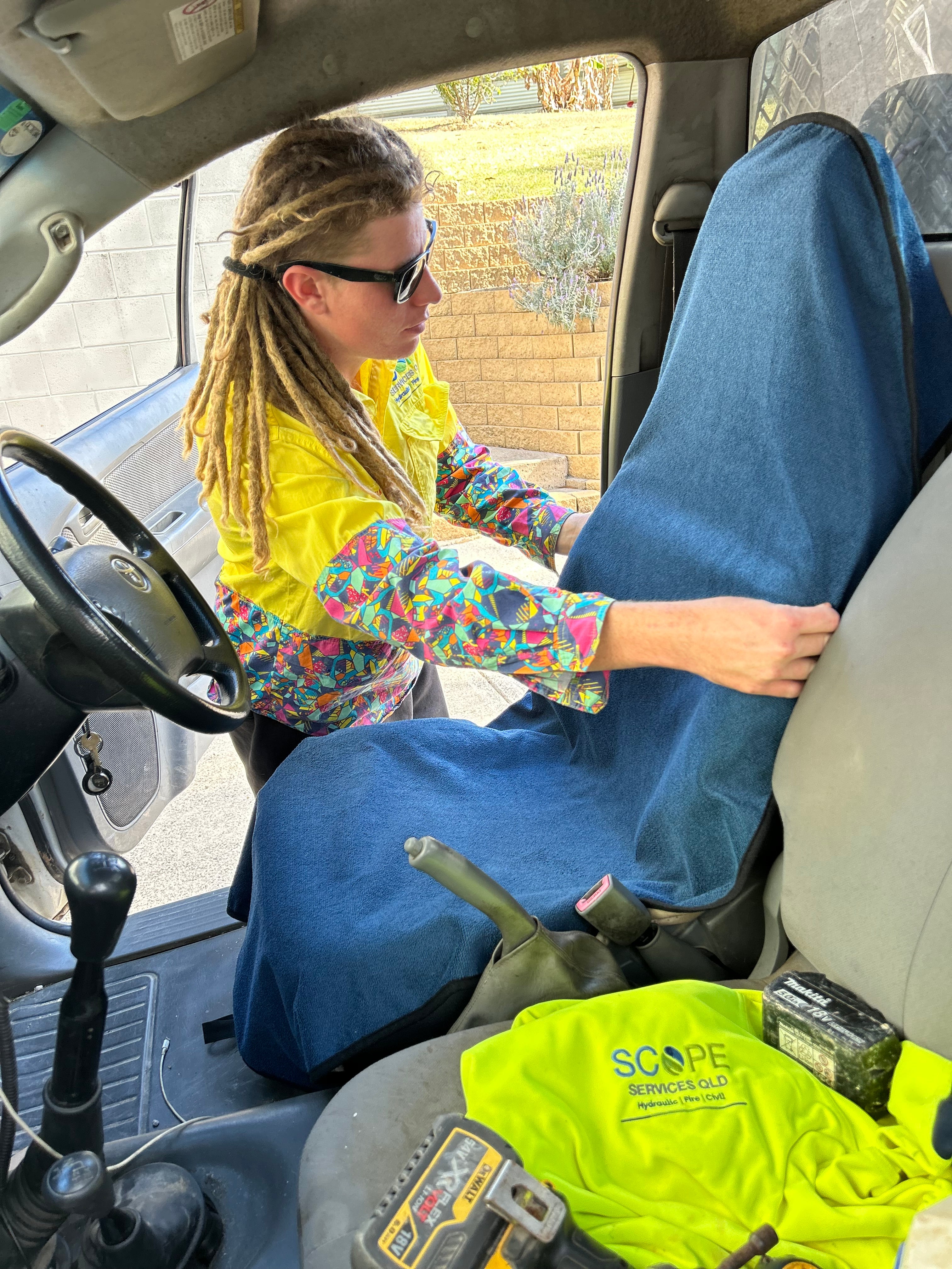 waterproof throw over car seat cover