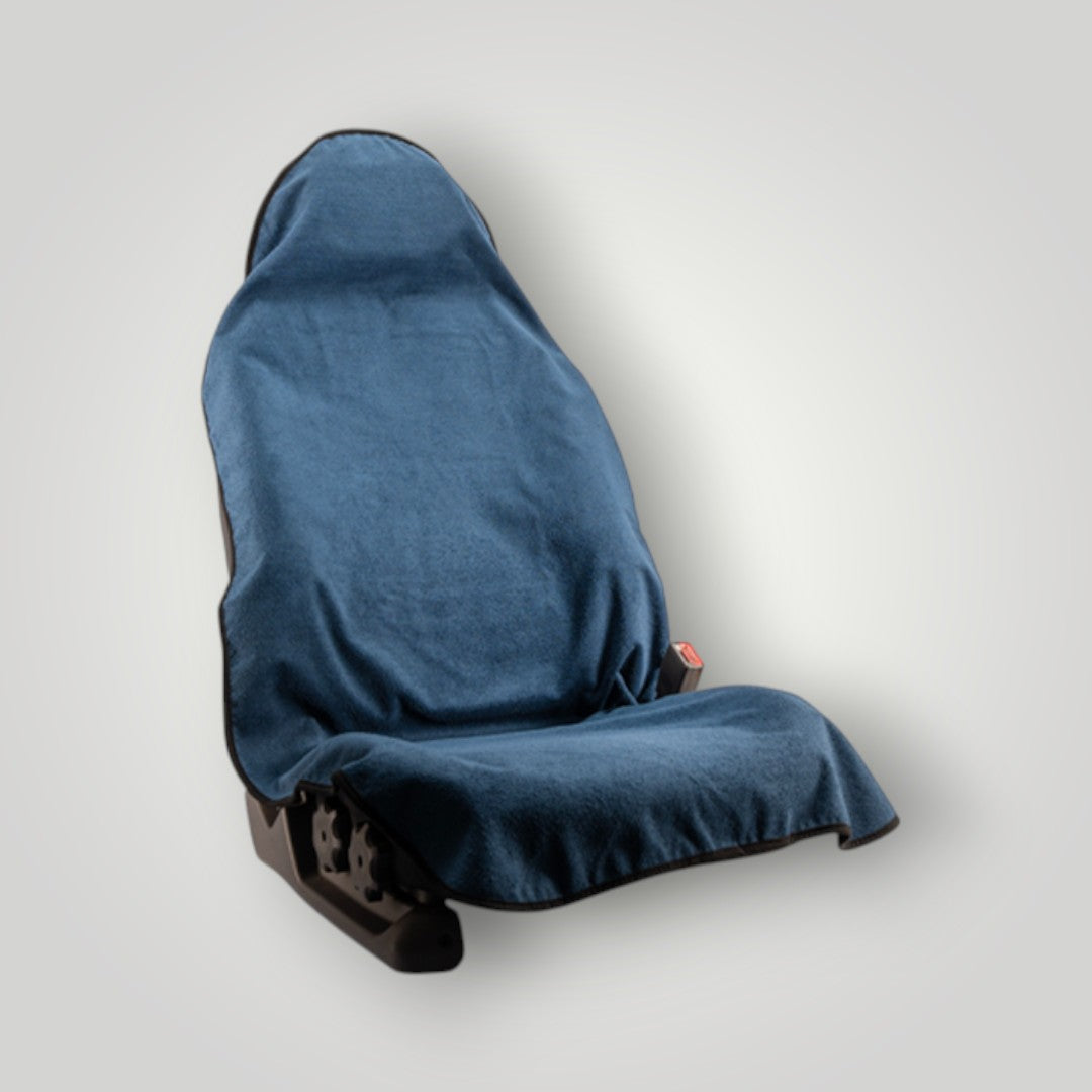 Waterproof Car Seat Towel – Navy Blue | Towel Society